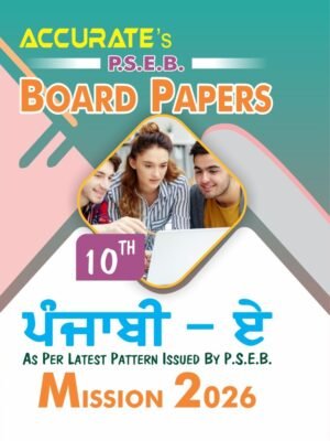 Punjabi A P.S.E.B 10th Board Papers