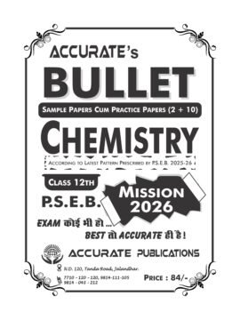 Chemistry Bullet 12th Class